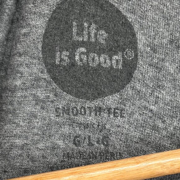 Life is Good "Grateful Dude" Gray T-Shirt Grateful Dead Steal Your Face sz Large - Picture 4 of 6